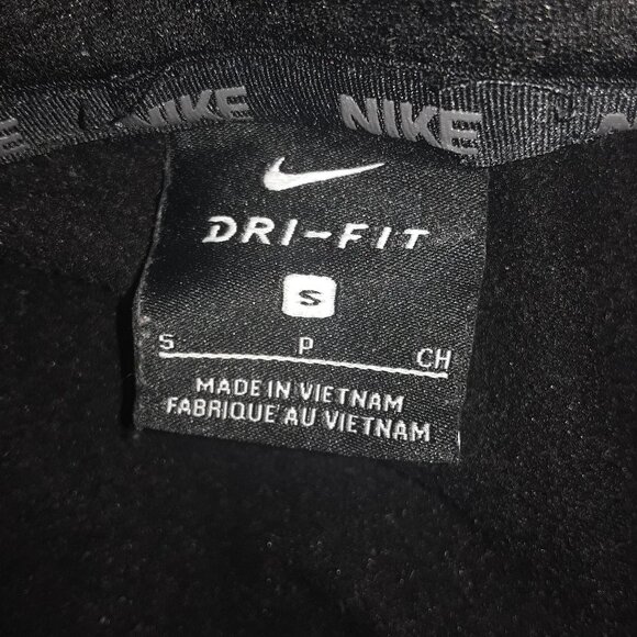 Mens Nike Dri-Fit,Small Black Long Sleeve Zip Up , and Hoody. Great Shape! - Picture 6 of 7